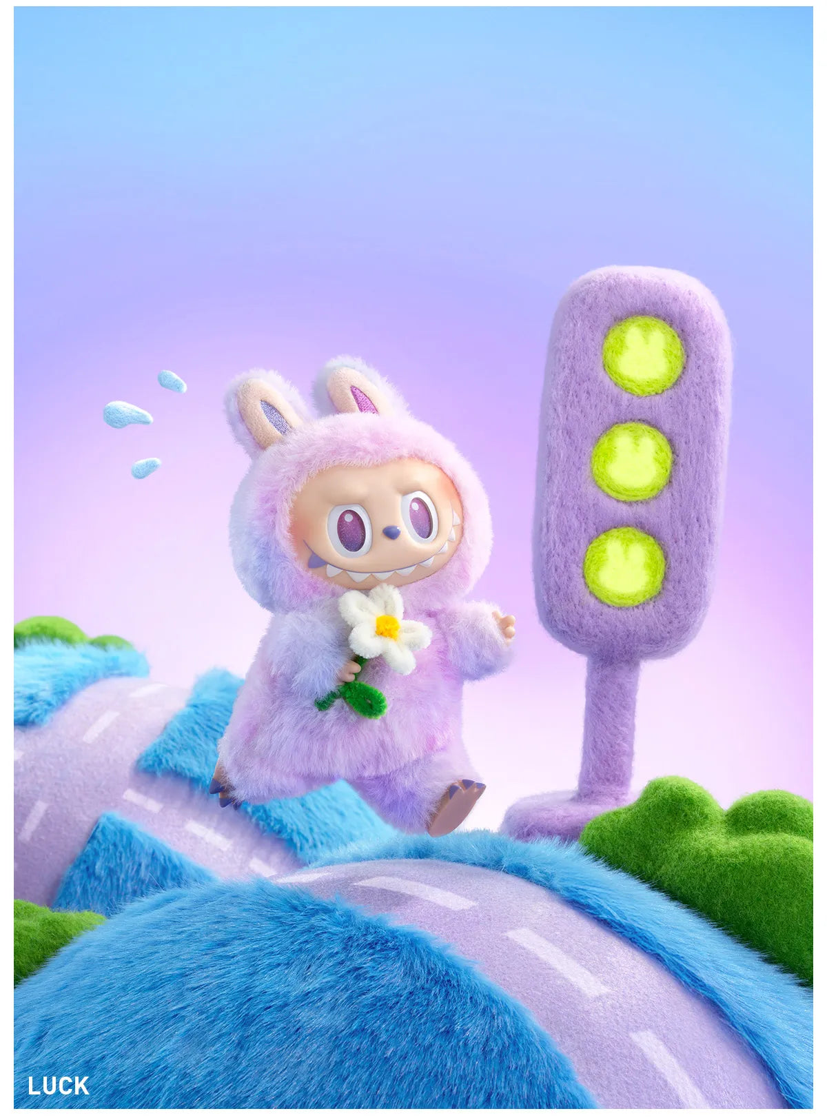 1 X LABUBU THE MONSTERS BIG INTO ENERGY